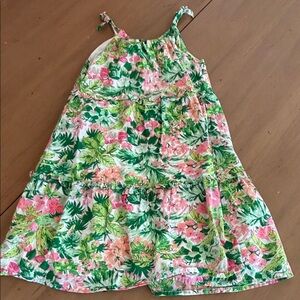Janie and Jack Tropical Floral Kids Dress